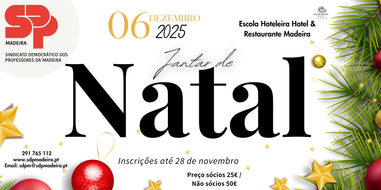 Jantar de Natal SDPM 2025