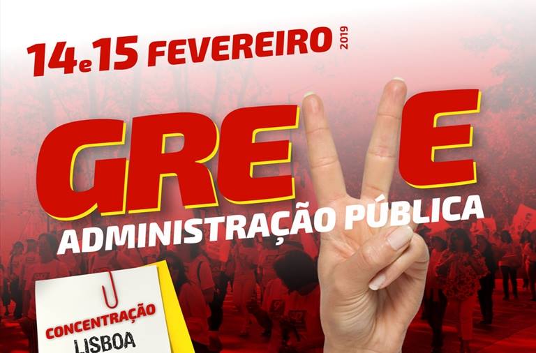 Greve Administração Pública - 14 e 15 Fevereiro | SDPM